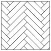 Herringbone Pattern Large