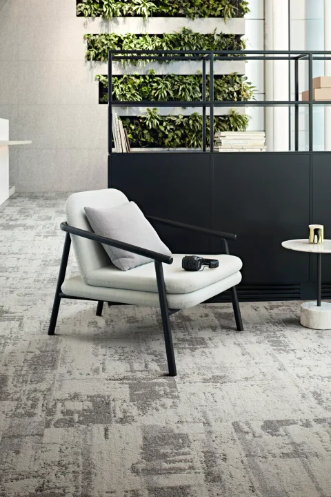 Grey patterned carpet available now from Beare Flooring