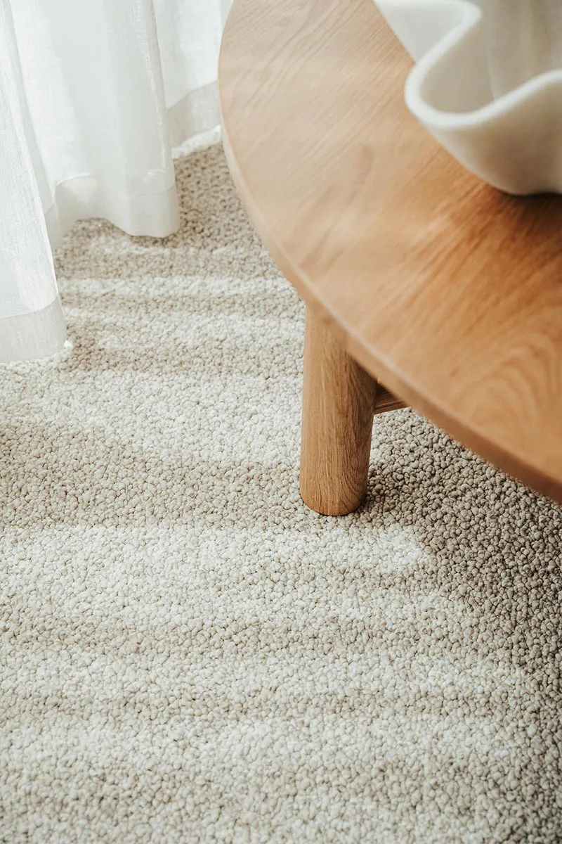 Cream textured carpet available now from Beare Flooring.