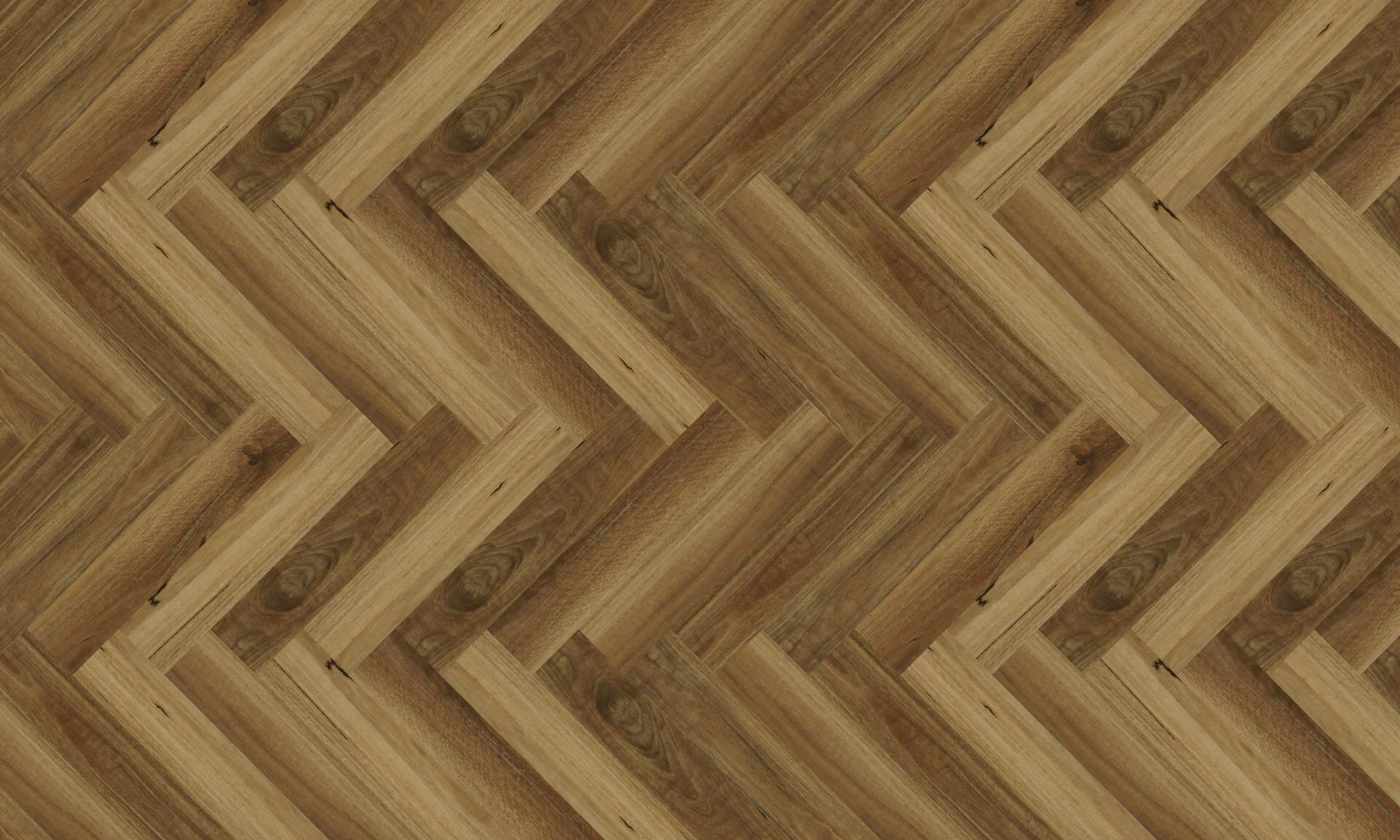 Elegant Hybrid Herringbone 9.5mm Natural Spotted Gum