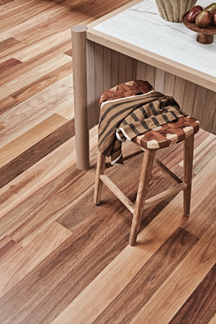 Natural timber flooring in warm tones available now from Beare Flooring.
