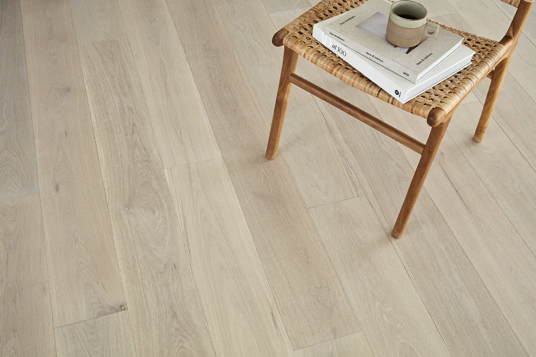 Light oak timber flooring available now from Beare Flooring.