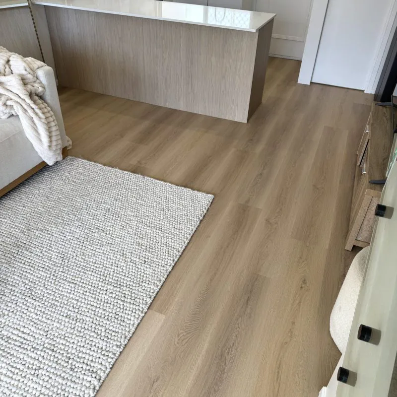 Light oak laminate flooring available now from Beare Flooring.