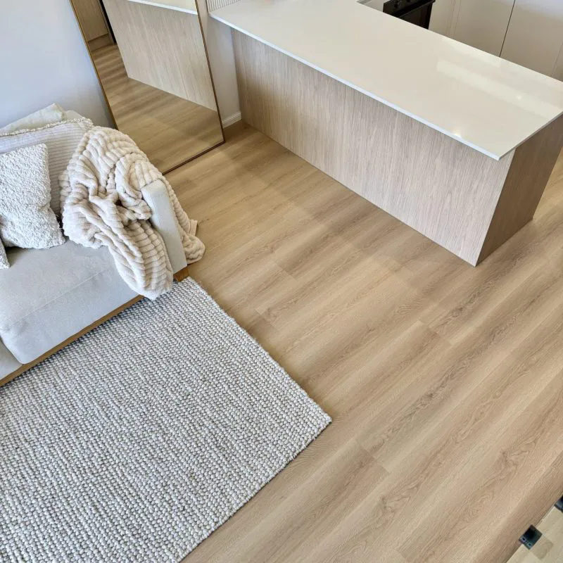 Light oak vinyl flooring available now from Beare Flooring.
