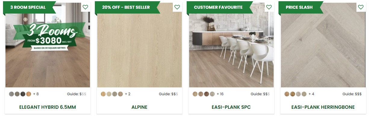 Coastal Hybrid Flooring